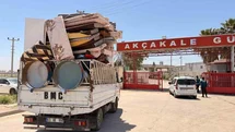Akçakale Gümrük Kapısı'nda Sivil Geçişler Başladı