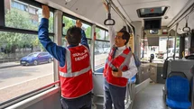 Bursa'da Toplu Taşıma Araçlarına Klima Denetimi