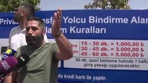 Antalya Havalimanı'nda Taşımacılar Eylemde