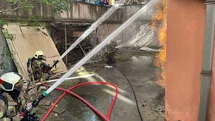 Bursa'da Hastane Yakınında Yangın Paniği