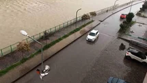 Devrek'te Misket Büyüklüğünde Dolu Yağışı