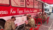 Kilis'te Jandarmadan Kan Bağışı Etkinliği