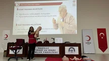 Kızılay Aydın'dan Üniversite Öğrencilerine Eğitim Programı