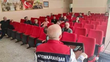 Afyonkarahisar'da Çiftçilere Bilgilendirme Toplantısı