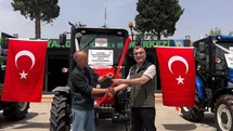 Mersin Mut'ta Orman Köylüsüne Traktör Desteği