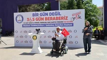 Şahinbey'de Engellilere Sandalye Desteği