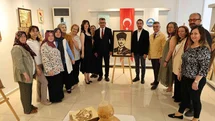 Söke’de ahşap yakma sanatının zarif örnekleri sanatseverlerle buluştu