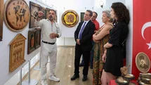 Başkan Yetişkin’den ahşap sanatına destek