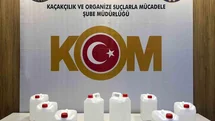 Samsun'da Kaçak Etil Alkol Operasyonu