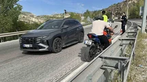 Burdur'da Motosiklet Kazası