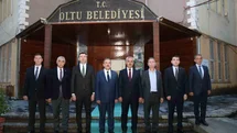Recai Akyel Erzurum'da Ziyaretlerde Bulundu