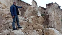 Tokat'ta Heyelan Endişe Yarattı