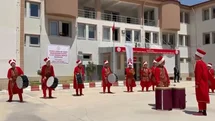 Özel bireylerden oluşan mehteran takımından özel performans