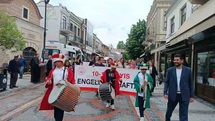 Edirne’de Engelliler Haftası kutlamalarında renkli görüntüler oluştu