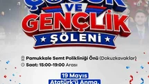 Denizli'de 19 Mayıs Coşkusu