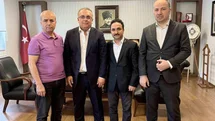 Şehit babasından Bahçelievler Kaymakamı’na ziyaret