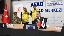 Denizli'de Deprem Tatbikatı Gerçekleştirildi