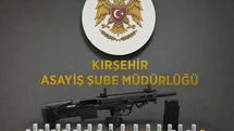 Kırşehir'de Ruhsatsız Tüfek Ele Geçirildi