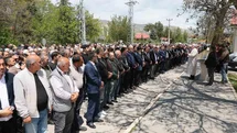 Vali Aydoğdu, Keskin’in cenaze törenine katıldı