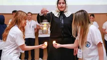 Bayburt'ta Hemşirelik Öğrencileri Törenle Üniformalarını Giydi