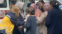 Yangında yaralanan özel ihtiyaç sahibi çocuk gözyaşlarına boğuldu