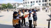Nazilli'de Öğrencilere Sağlık Elçisi Görevi Verildi