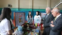 Bayburt’ta öğrencilerin bilim projeleri sergilenmeye devam ediyor