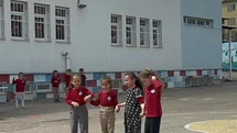 Aydıntepe’de öğrenciler yardımlaşmayı oyunla öğrendi
