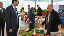 Vali Kartal, Sigorta Semt Pazarını ziyaret etti
