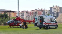 Malatya’da hava ambulansı 76 yaşındaki hasta için havalandı