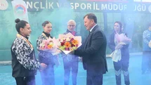 Kayseri'de Avrupa Şampiyonları Coşkuyla Karşılandı