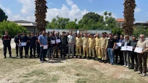 Sarıgöl’de 95 kişiye yangın eğitimi