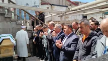 Bartın'da Madenci Uğurlandı