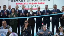 Kırklareli'nde Engelsiz Yaşam Parkı Açıldı