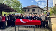 Çaycuma'da Malul Gaziye Veda Töreni