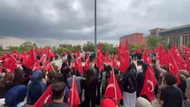ODTÜ’de bayrak saldırısına tepki: Bilecik’te 350 kişilik yürüyüş