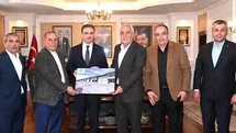 Akdağ Sanayi Yapı Kooperatifi’nden Vali Aydın Baruş’a ziyaret