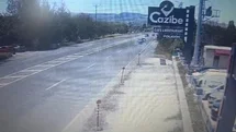 Elazığ'da Trafik Kazası Görüntülendi