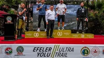 Efeler Yolu Ultra Trail'de Madalyalar Dağıtıldı