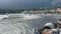 Akyaka'da İlginç Gel-Git Olayı