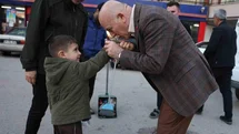 Erzurum'da Başkan Sekmen Esnafı Ziyaret Etti