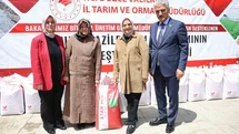 Düzce’de çiftçilere yem bitkisi tohumu dağıtıldı