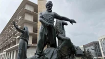 Kıbrıs Meydanı’ndaki anıt yeniden ait olduğu yerde