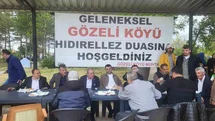 Gözeli Köyü'nde Hıdırellez Etkinliği