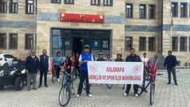 Aslanapa’da bisiklet turu düzenlendi