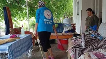 Erzin’de yaşlı ve engelli vatandaşlara evde temizlik ve vefa desteği