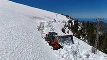 Rize'de Kar Temizleme Çalışmaları Devam Ediyor