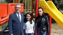 Başkan Tetik, 11 yaşındaki Simay’ın talebine kayıtsız kalmadı