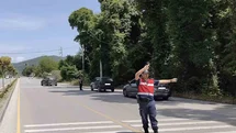 Muğla'da Jandarma Kontrolü Yürüttü