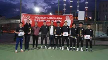 Gençler Turnuvada Ödüllerini Aldı